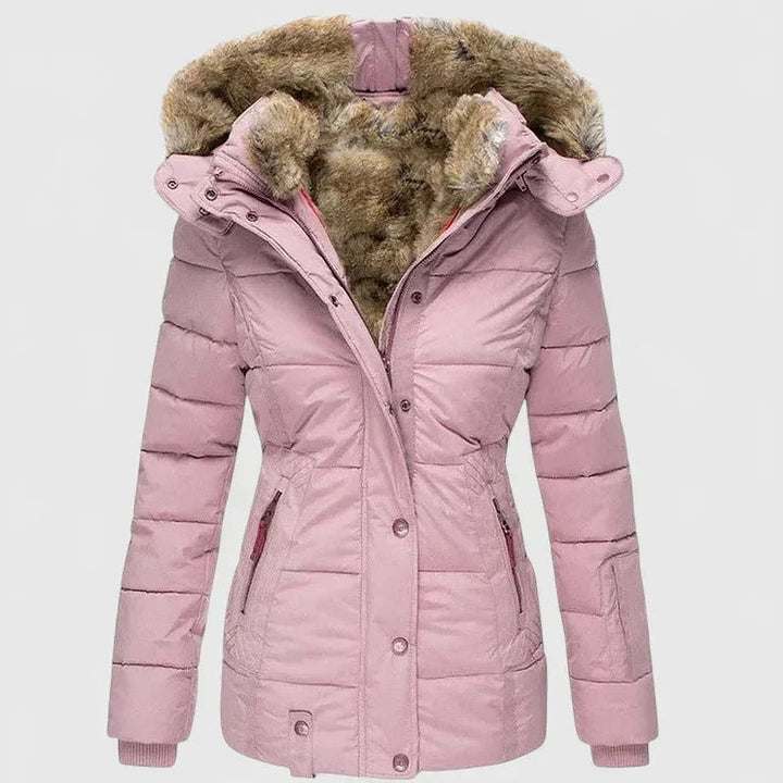 Uomaboutique Abelone frakke med hætte dame 3