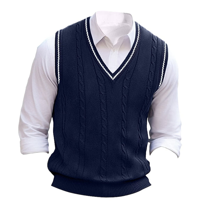 Uomaboutique Bjarke strikvest herre 1