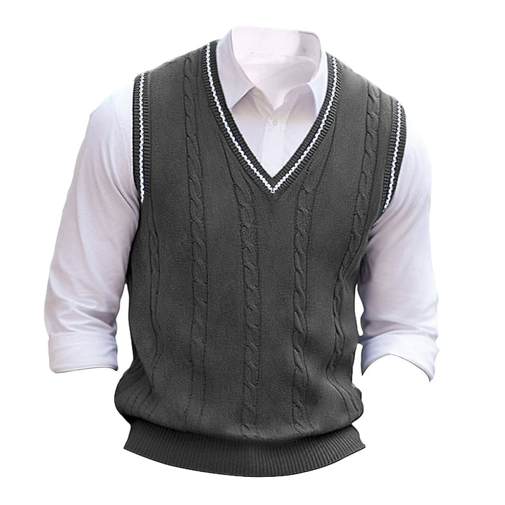Uomaboutique Bjarke strikvest herre 4