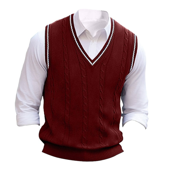 Uomaboutique Bjarke strikvest herre 5