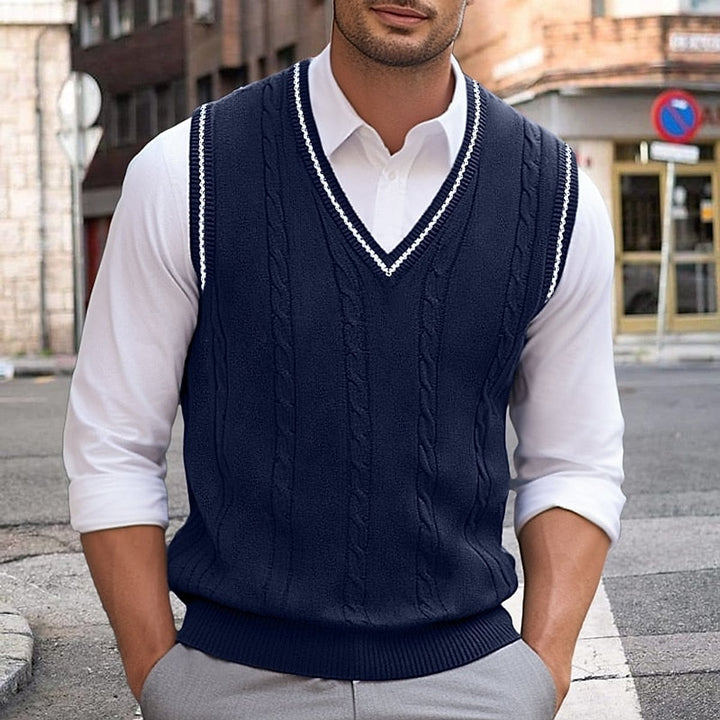 Uomaboutique Bjarke strikvest herre 9