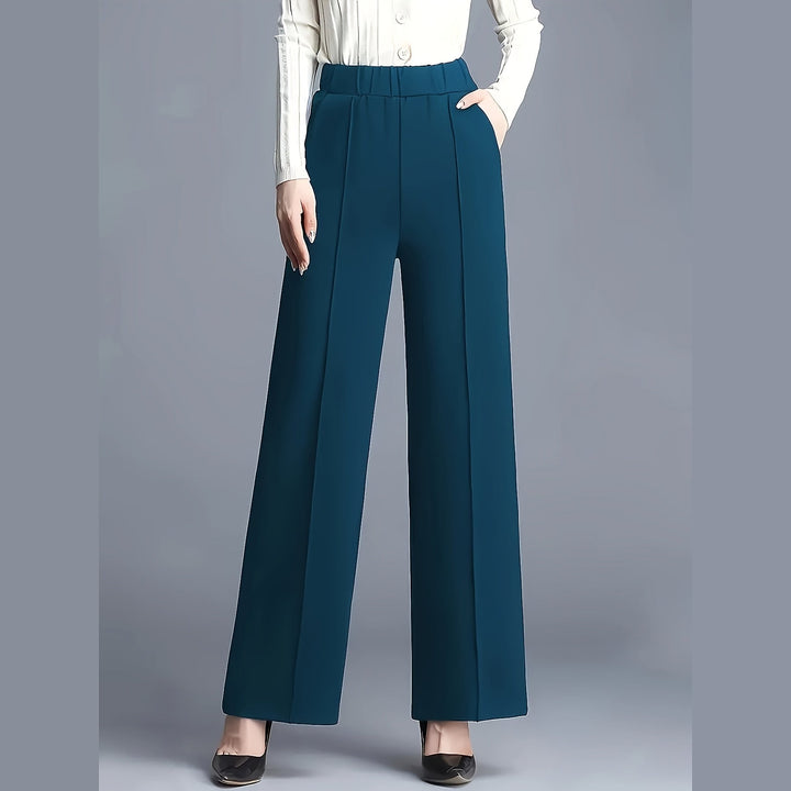 Uomaboutique Bolette bukser med vide ben dame 11