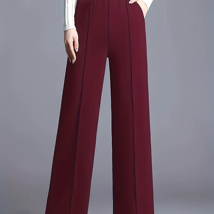 Uomaboutique Bolette bukser med vide ben dame 15