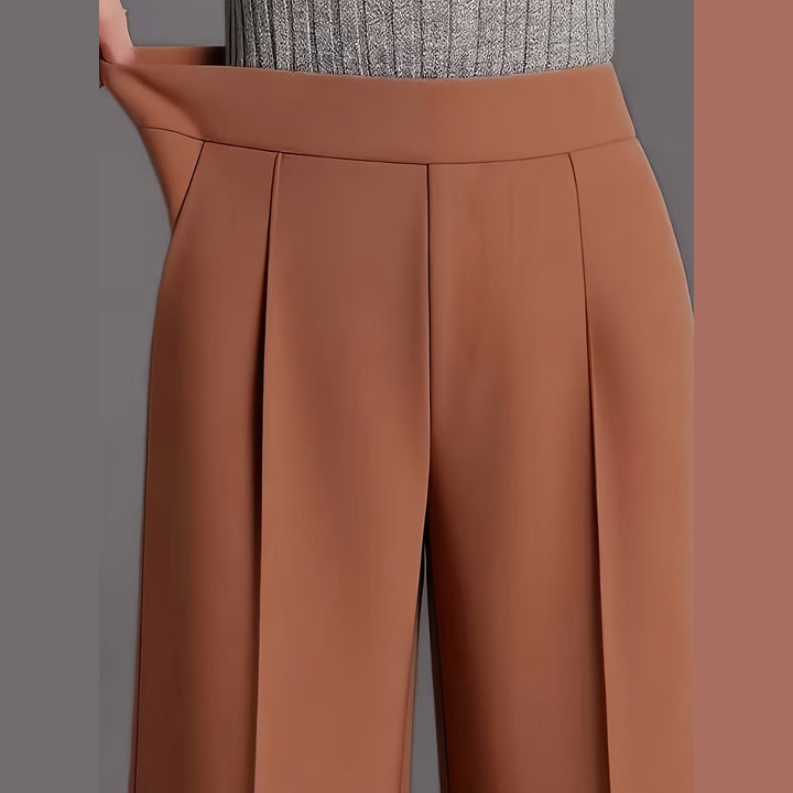 Uomaboutique Bolette bukser med vide ben dame 2