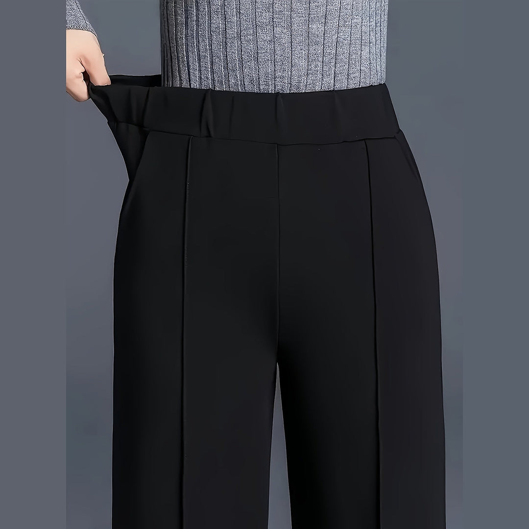 Uomaboutique Bolette bukser med vide ben dame 3