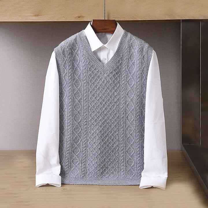 Uomaboutique Ditlev strikvest herre 1