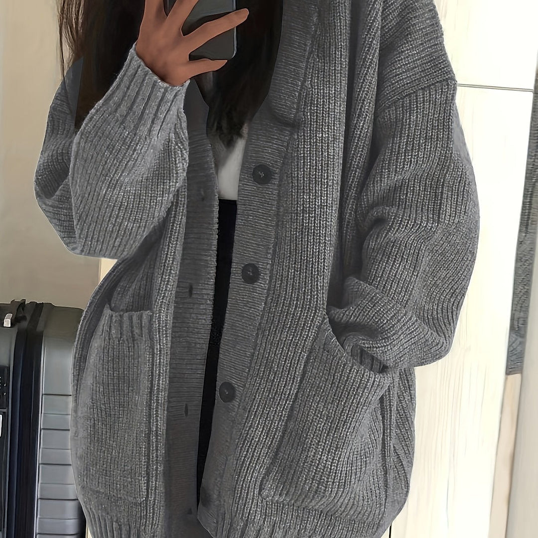 Uomaboutique Ellen lang cardigan dame 11
