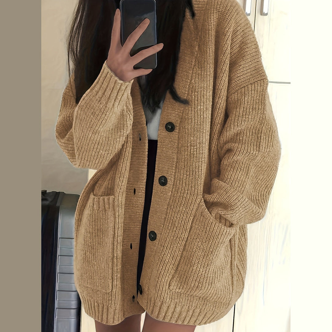 Uomaboutique Ellen lang cardigan dame 4