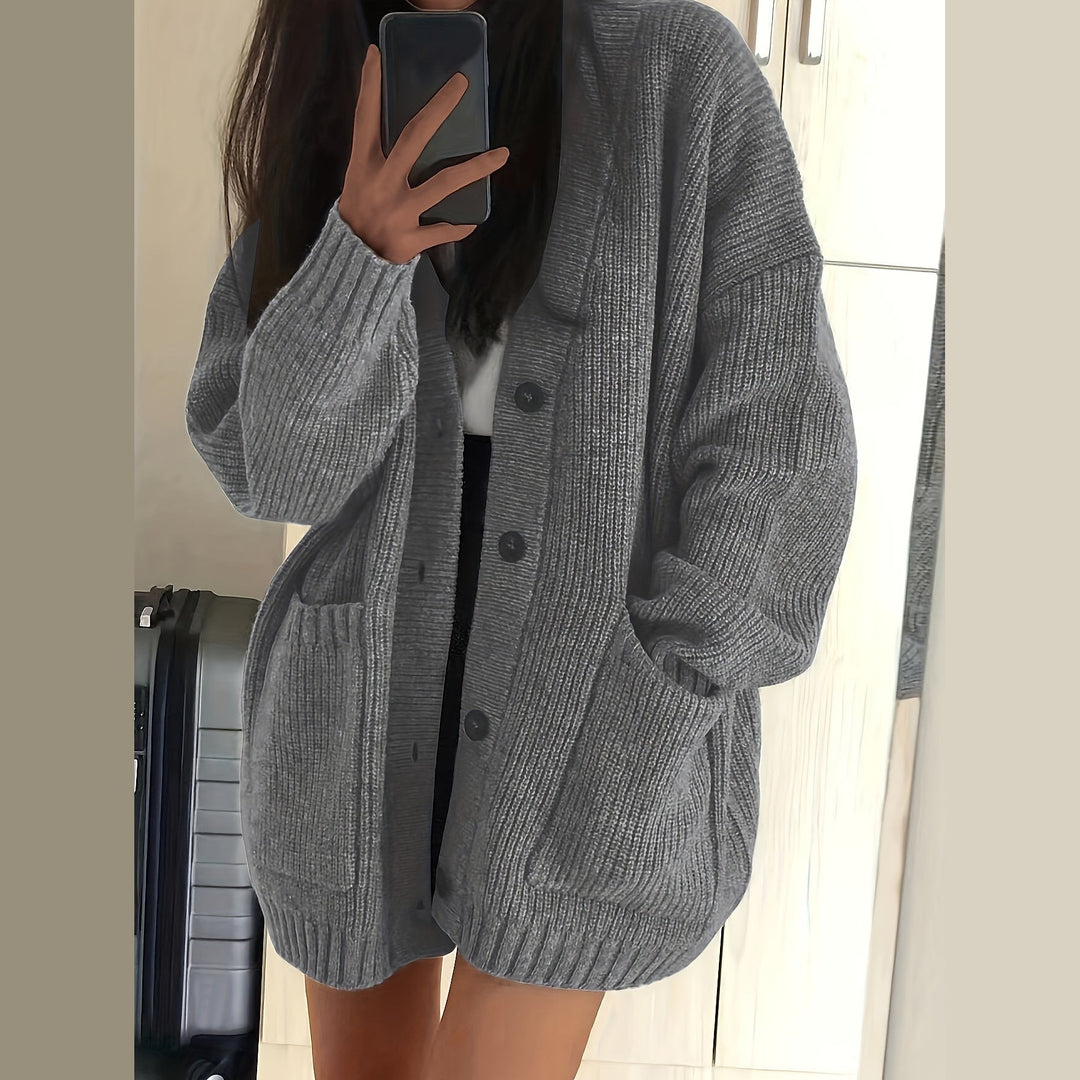 Uomaboutique Ellen lang cardigan dame 5