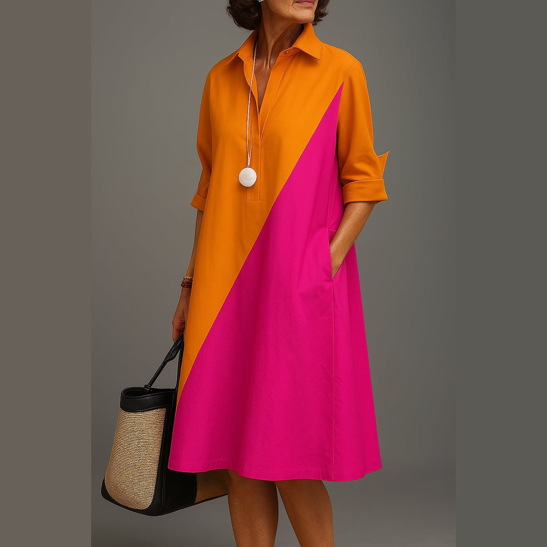 Uomaboutique Eva midikjole dame 1