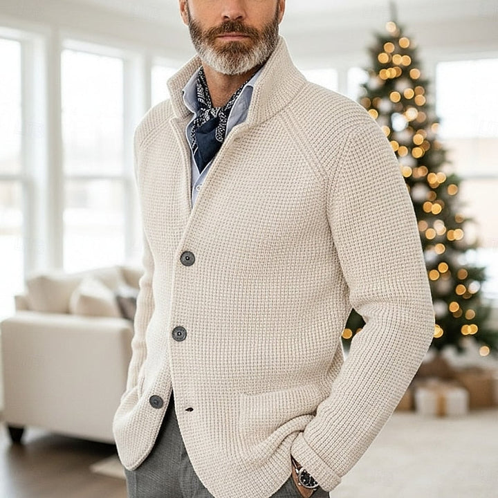 Uomaboutique Felix strikcardigan herre 1
