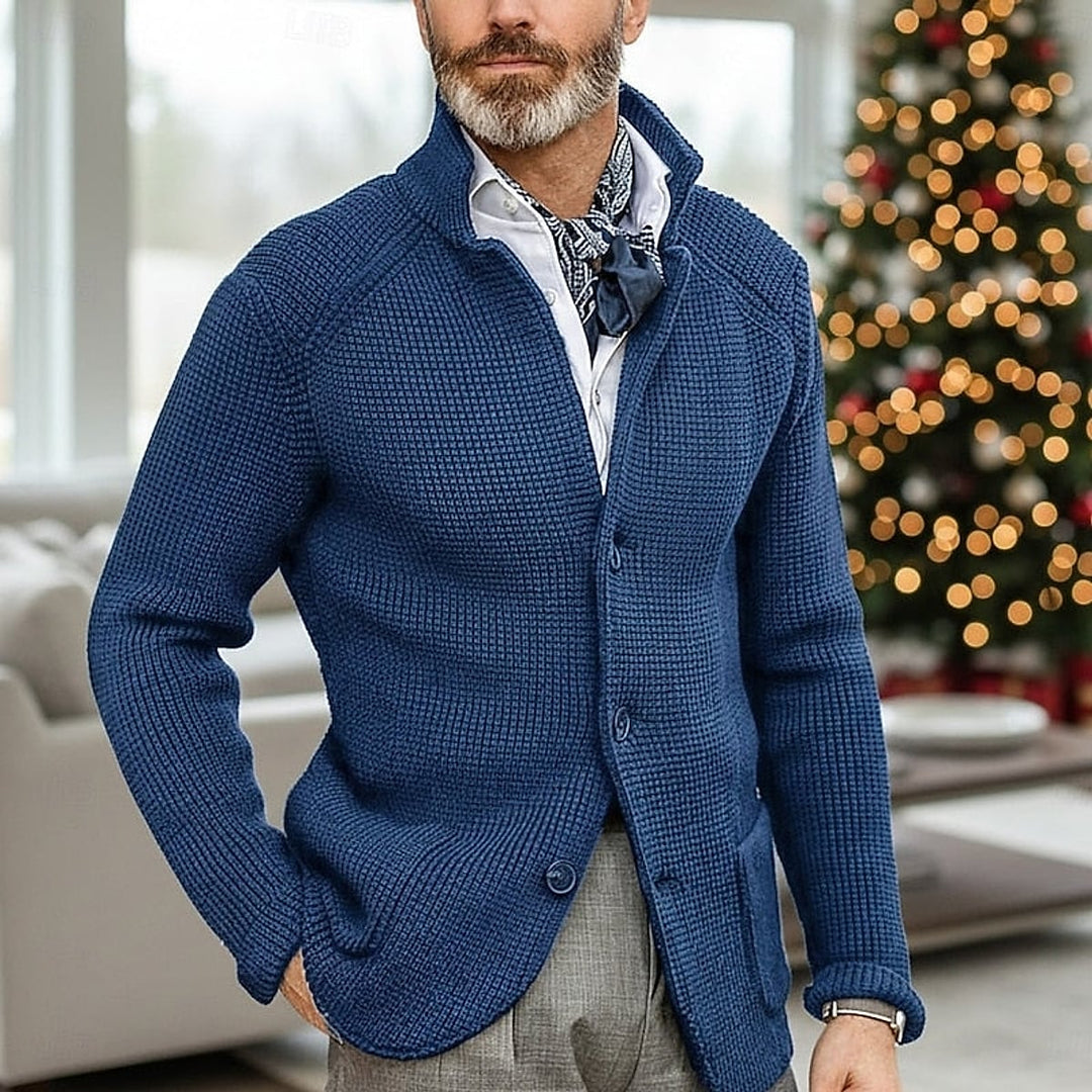 Uomaboutique Felix strikcardigan herre 2