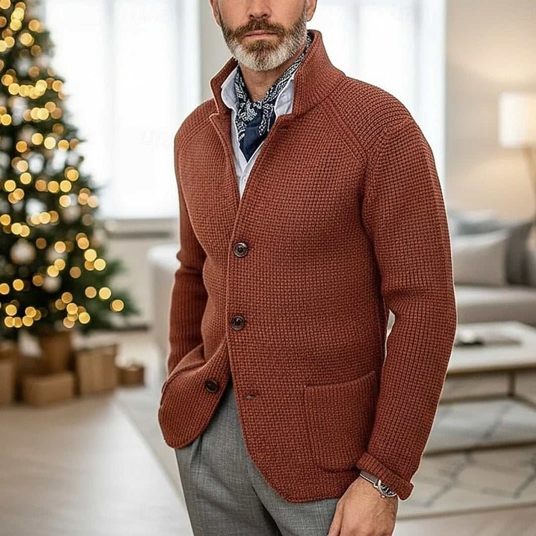 Uomaboutique Felix strikcardigan herre 7