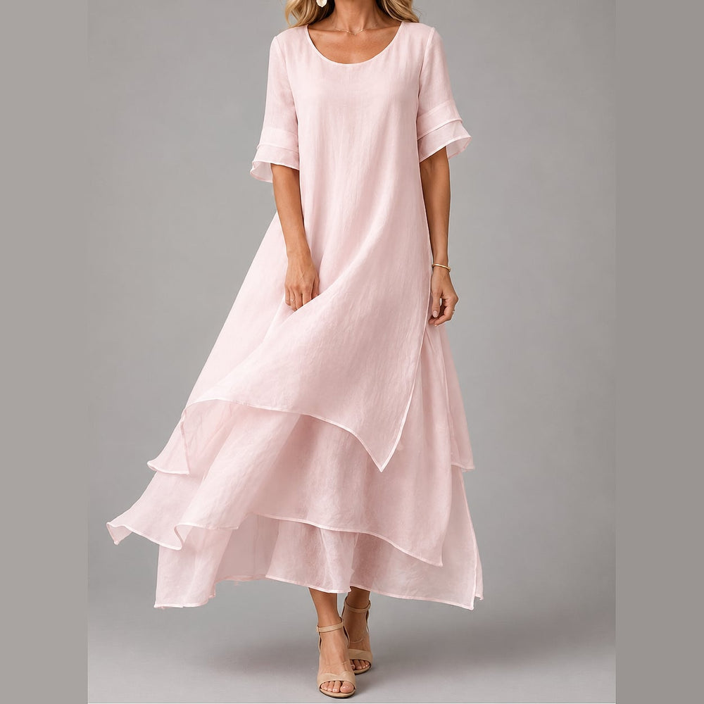 Uomaboutique Flora lang maxikjole 2