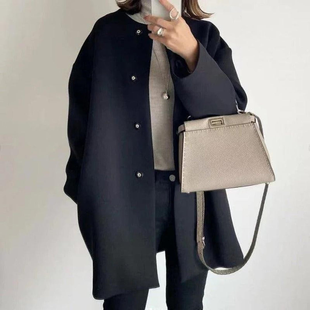 Uomaboutique Gry lang frakke dame 6