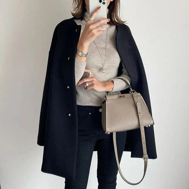 Uomaboutique Gry lang frakke dame 7