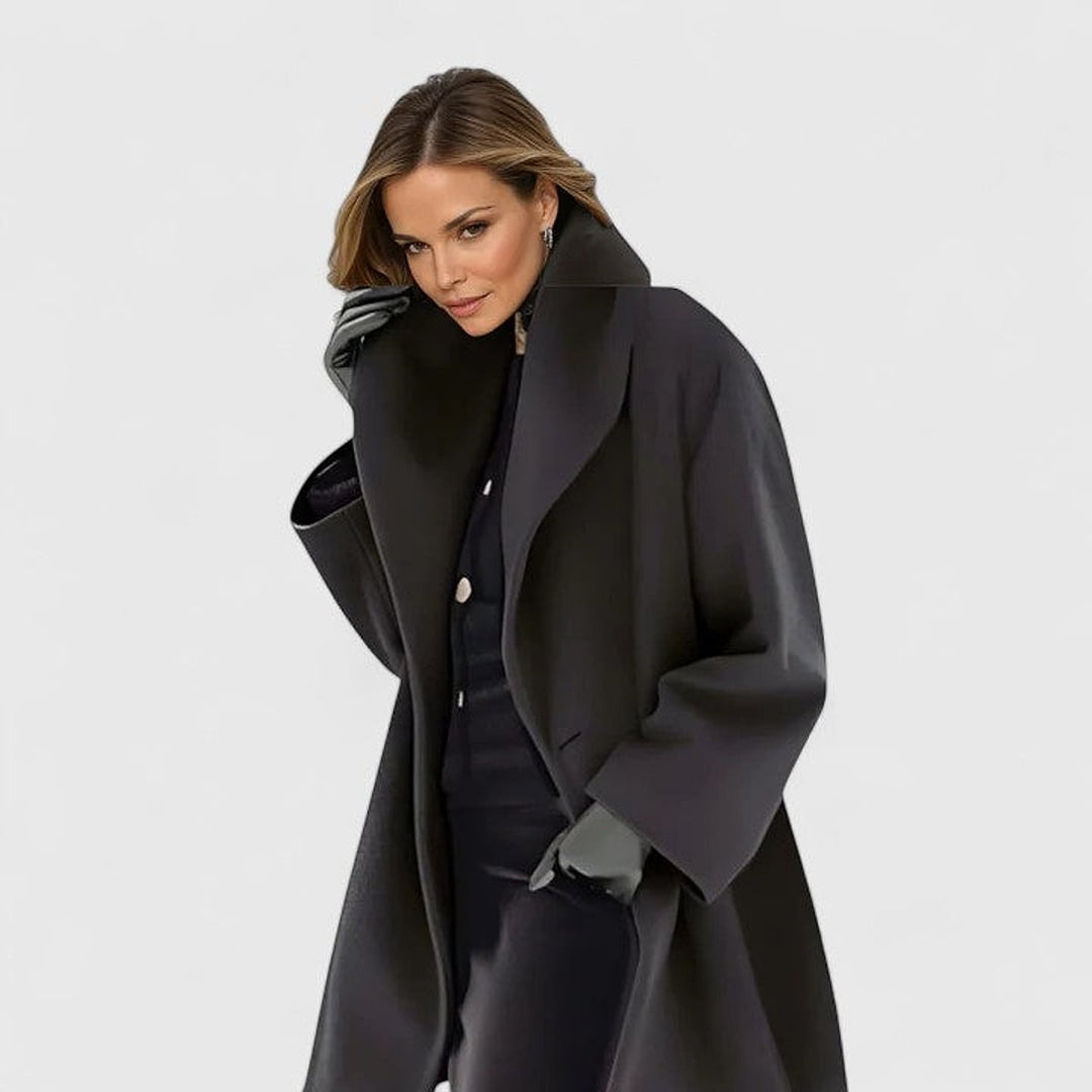 Uomaboutique Hannah lang frakke dame 3