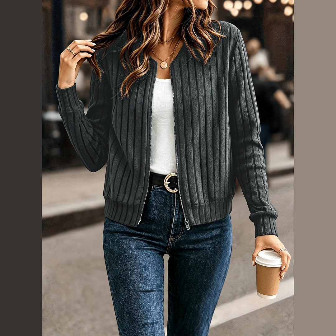Uomaboutique Iben strikjakke dame 3