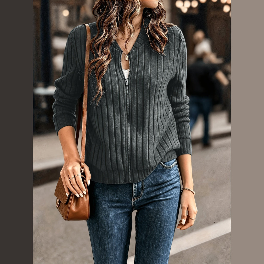 Uomaboutique Iben strikjakke dame 9