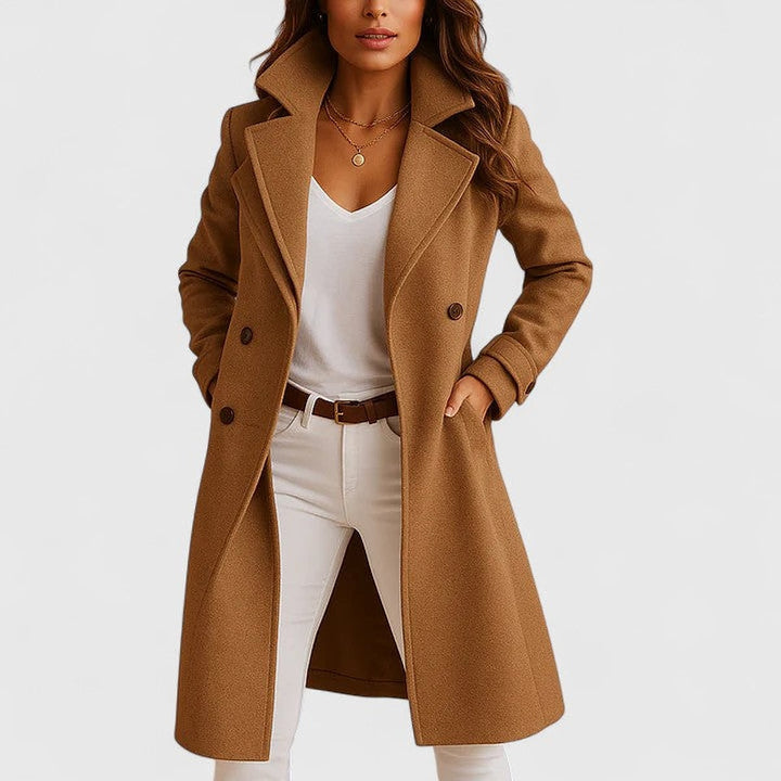 Uomaboutique Inger lang frakke dame 3