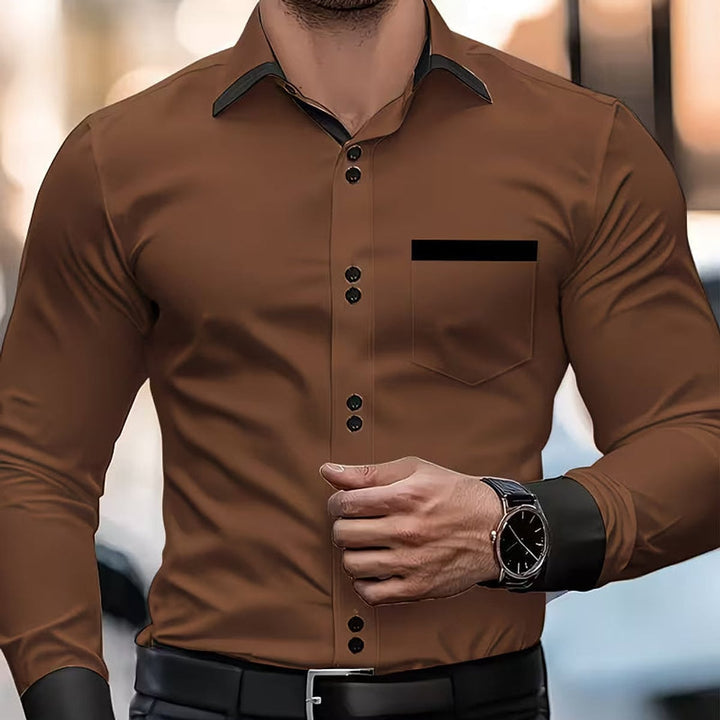 Uomaboutique Jens tætsiddende skjorte herre 4