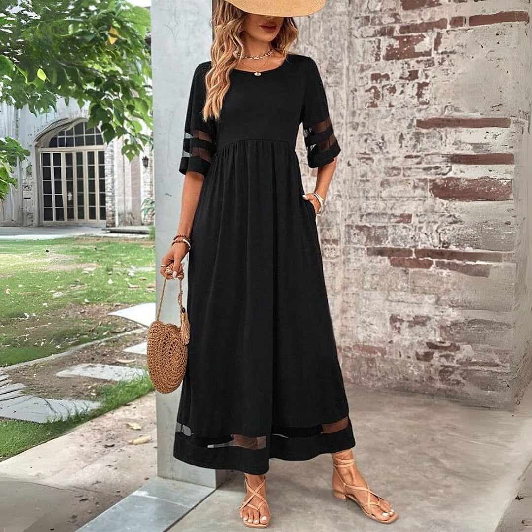 Uomaboutique Johanne lang maxikjole 1