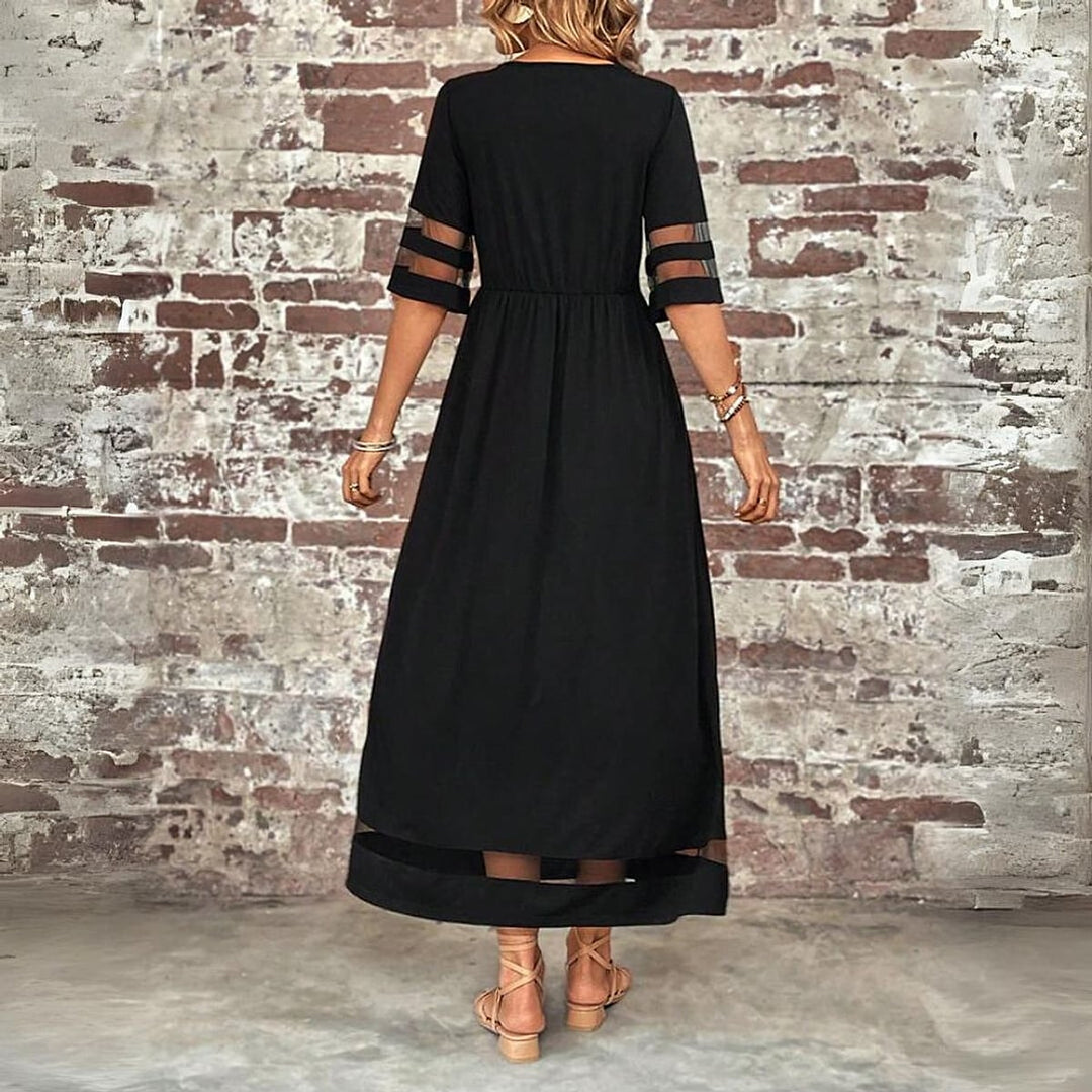 Uomaboutique Johanne lang maxikjole 4
