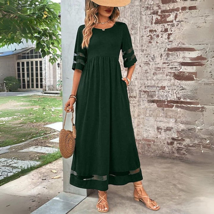 Uomaboutique Johanne lang maxikjole 6