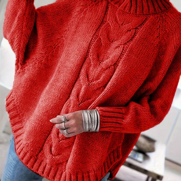 Uomaboutique Katrine kabelstrikket trøje 15