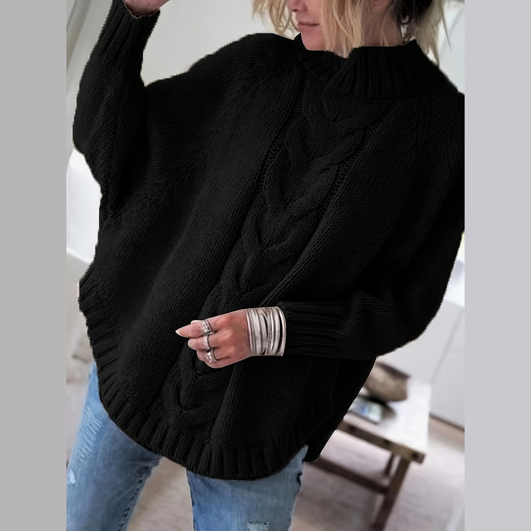 Uomaboutique Katrine kabelstrikket trøje 2