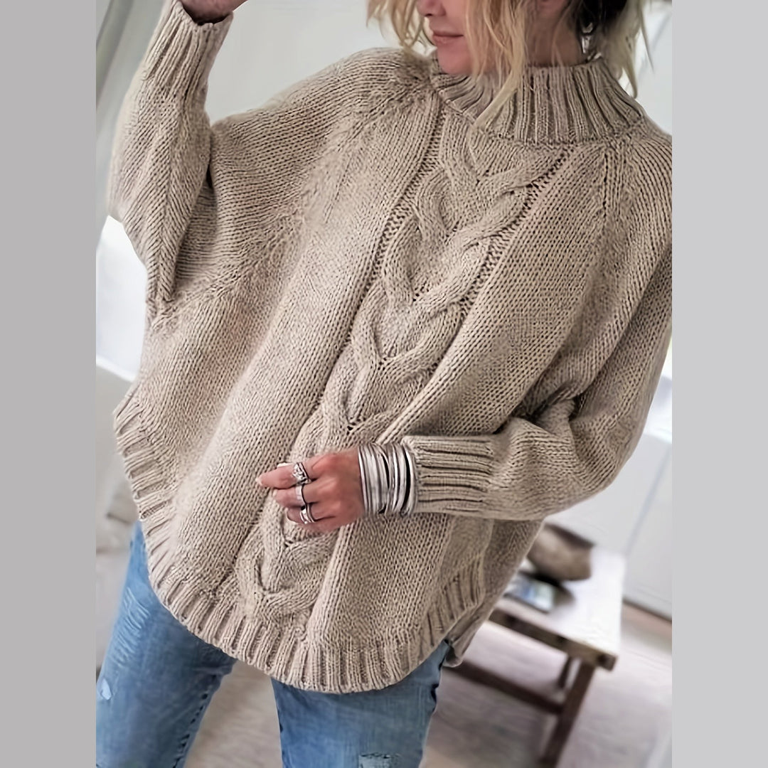 Uomaboutique Katrine kabelstrikket trøje 5
