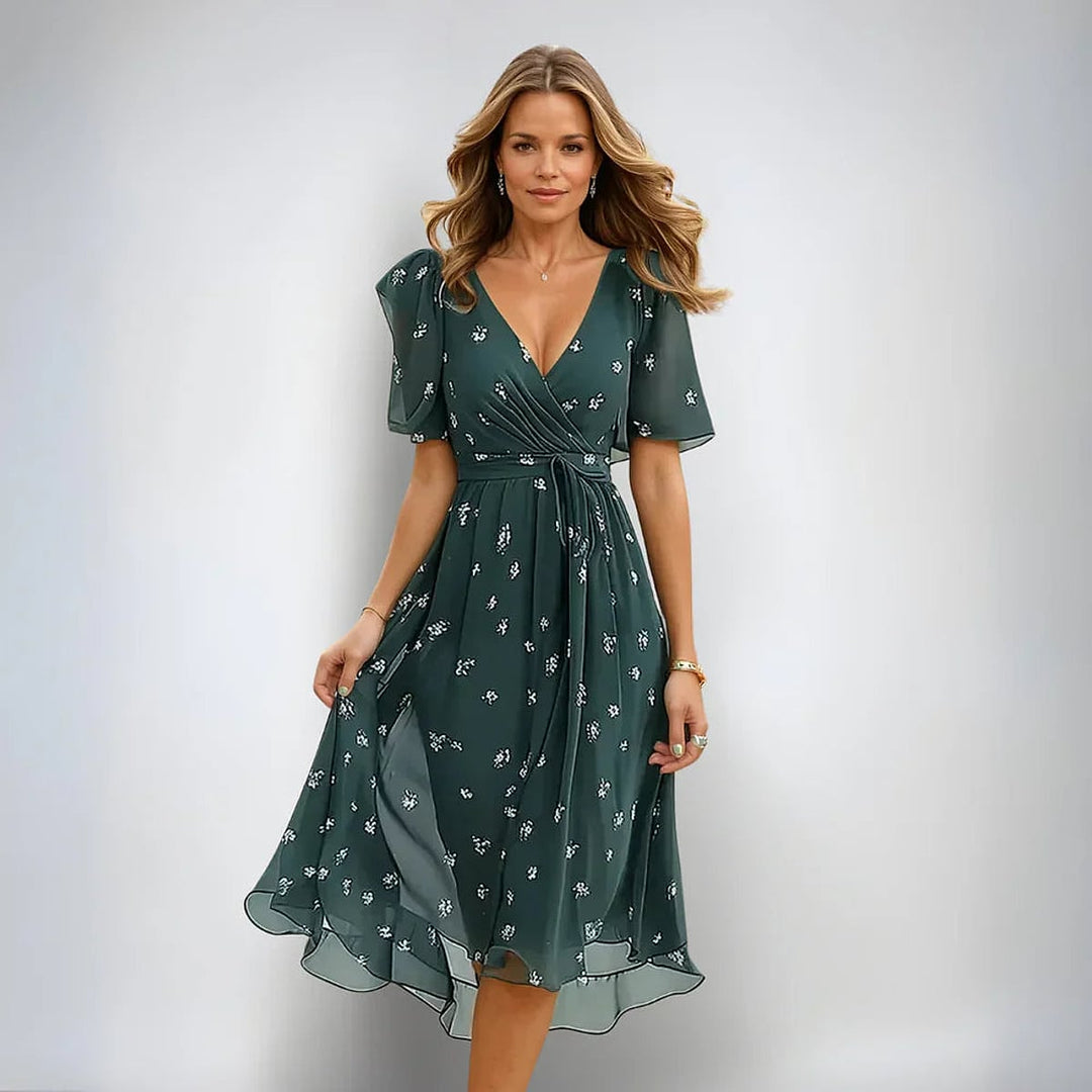 Uomaboutique Line kort festkjole 1