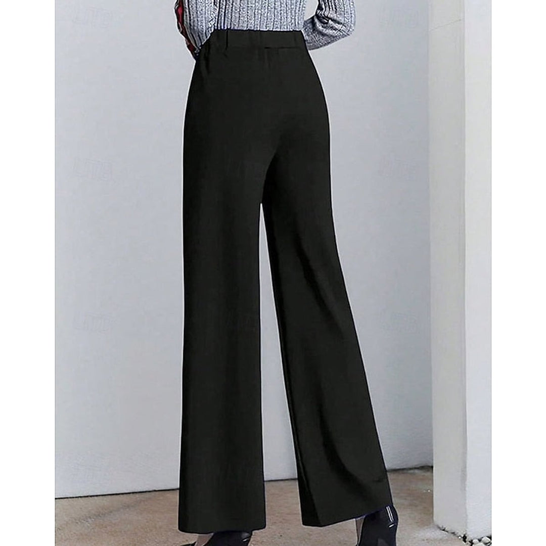 Uomaboutique Louise sorte bukser med vidde 3