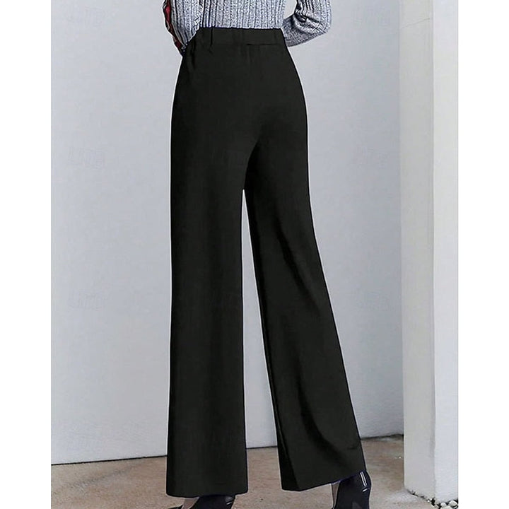 Uomaboutique Louise sorte bukser med vidde 3