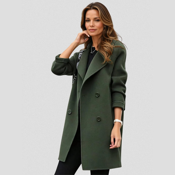 Uomaboutique Luna lang frakke dame 1
