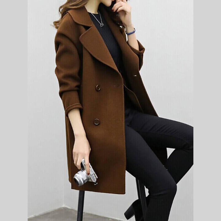 Uomaboutique Luna lang frakke dame 4