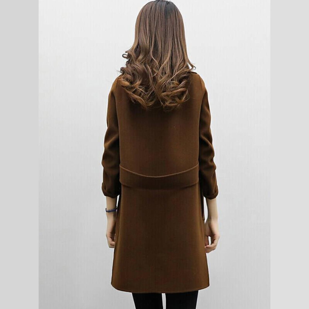 Uomaboutique Luna lang frakke dame 6
