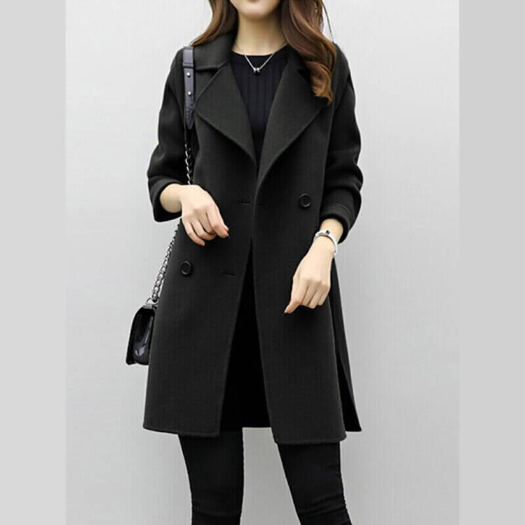 Uomaboutique Luna lang frakke dame 7
