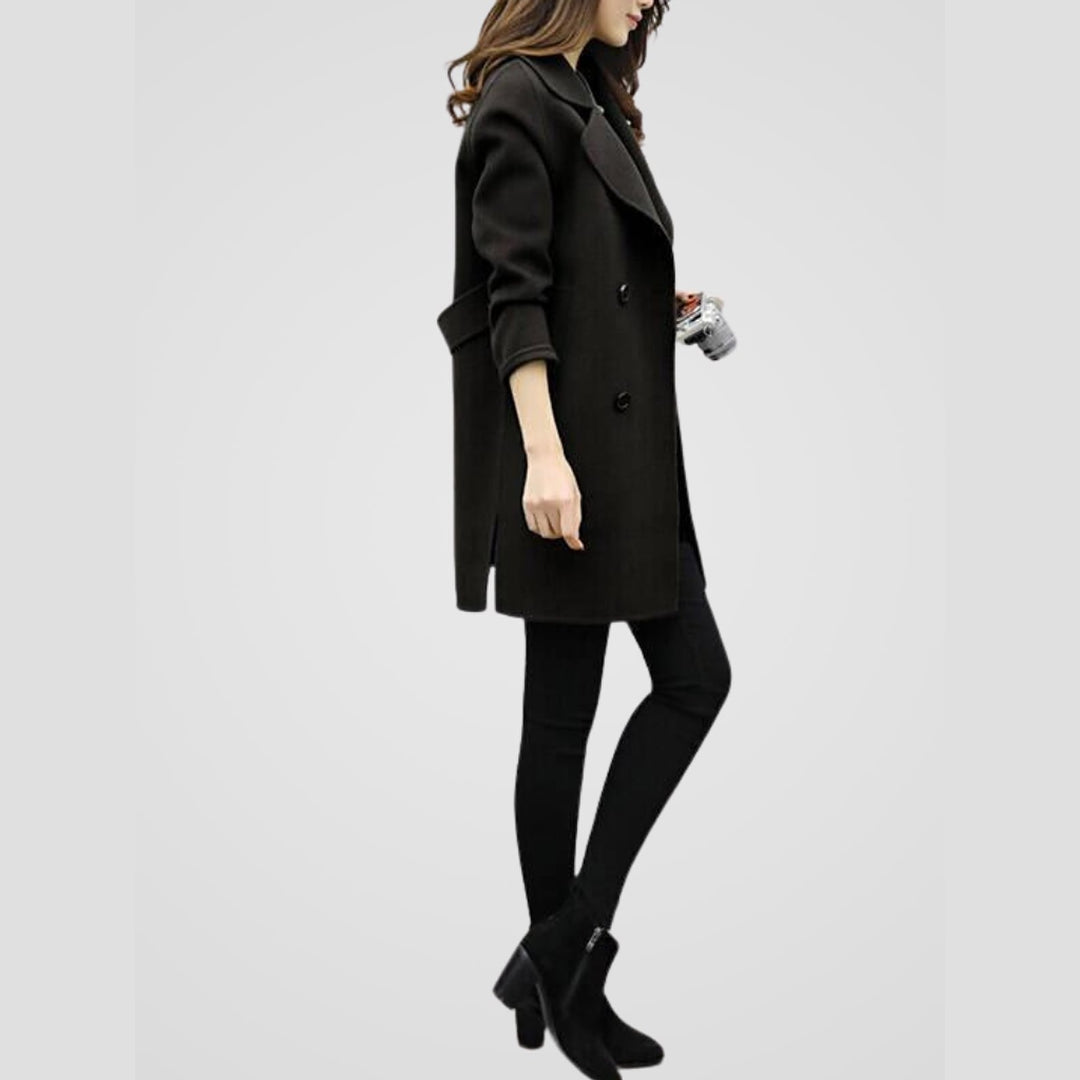 Uomaboutique Luna lang frakke dame 8