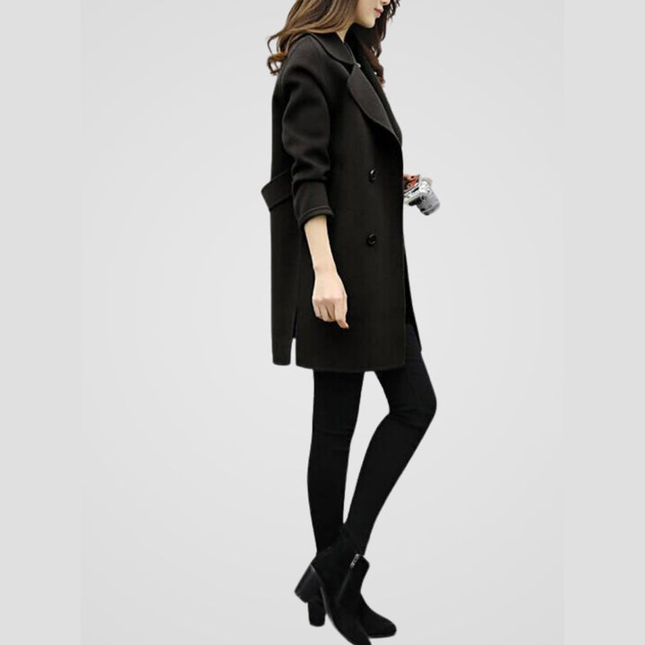 Uomaboutique Luna lang frakke dame 8