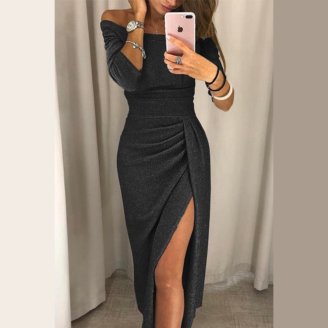 Uomaboutique Nicoline midikjole til fest 3