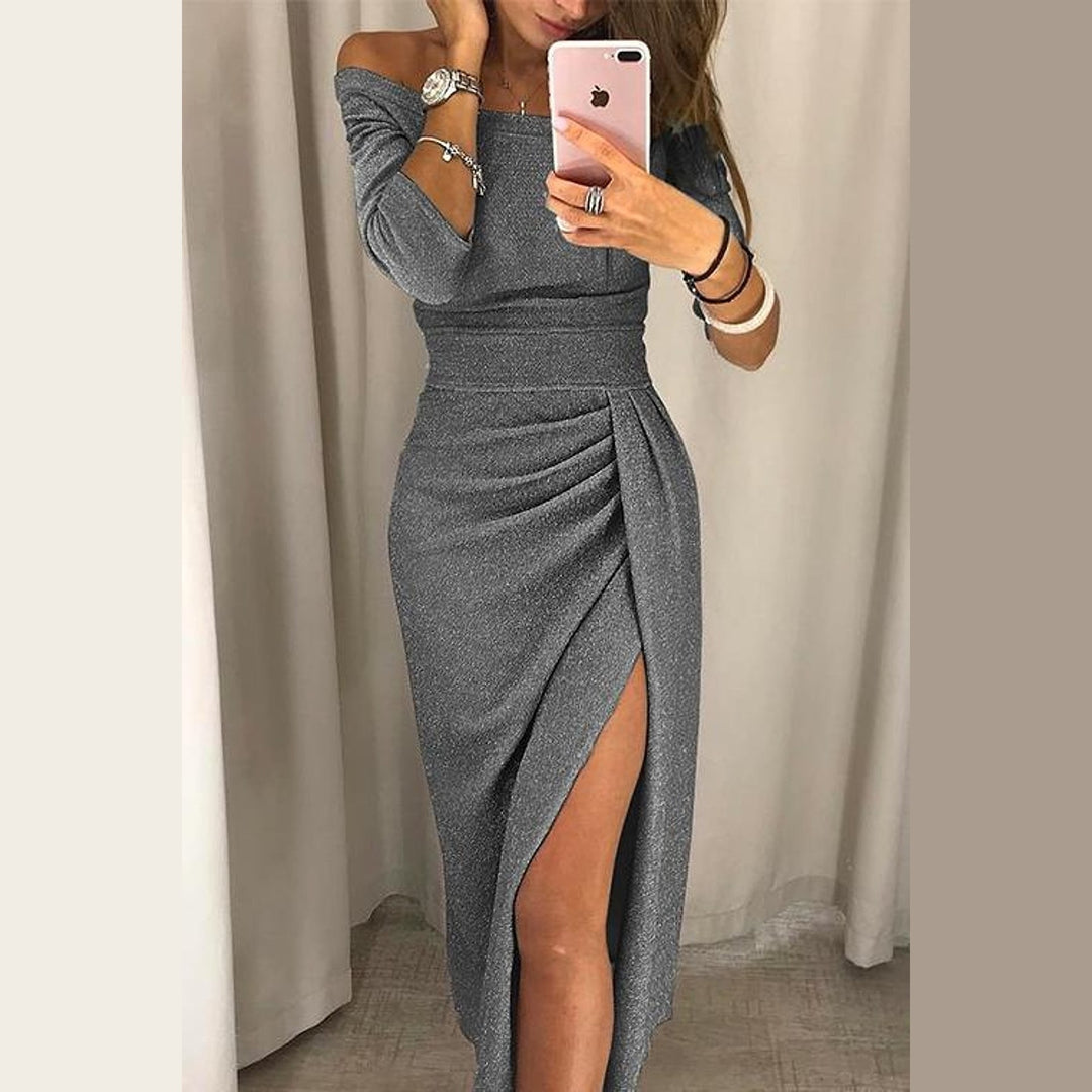 Uomaboutique Nicoline midikjole til fest 6