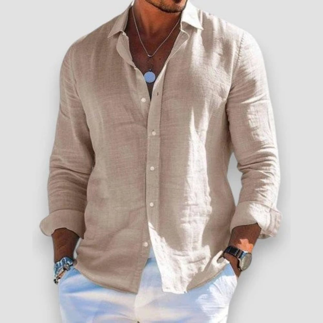 Uomaboutique Nohr langærmet skjorte herre 9