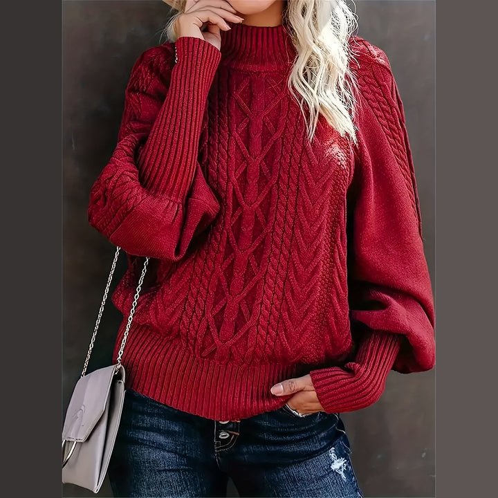 Uomaboutique Selma kabelstrikket trøje 4