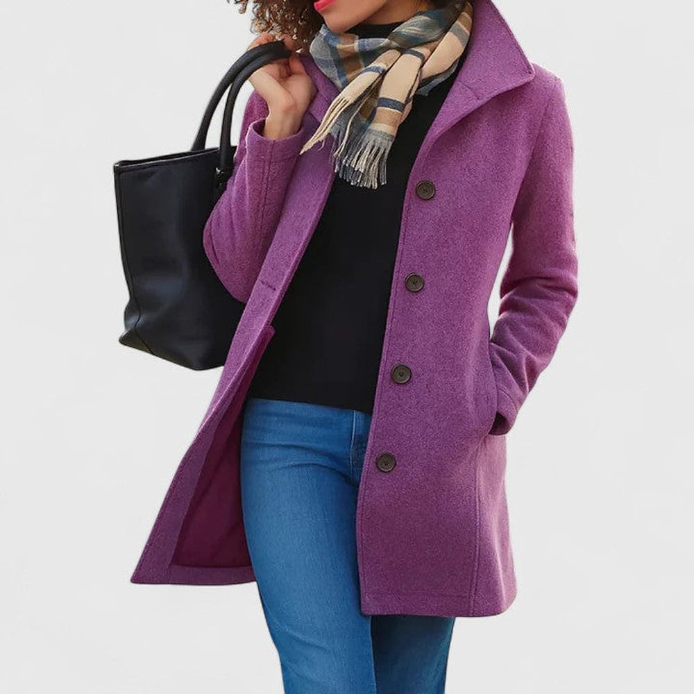Uomaboutique Signe lang frakke dame 2