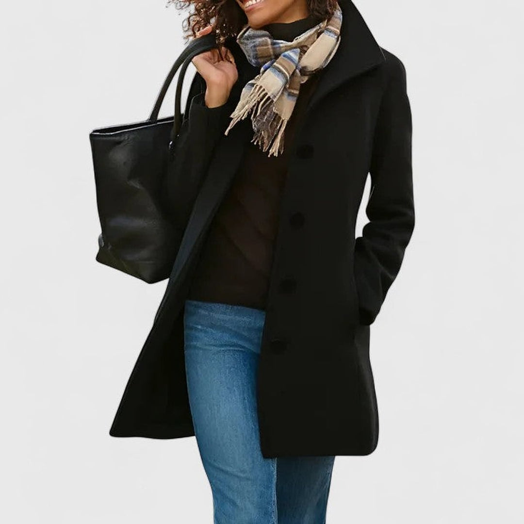 Uomaboutique Signe lang frakke dame 5