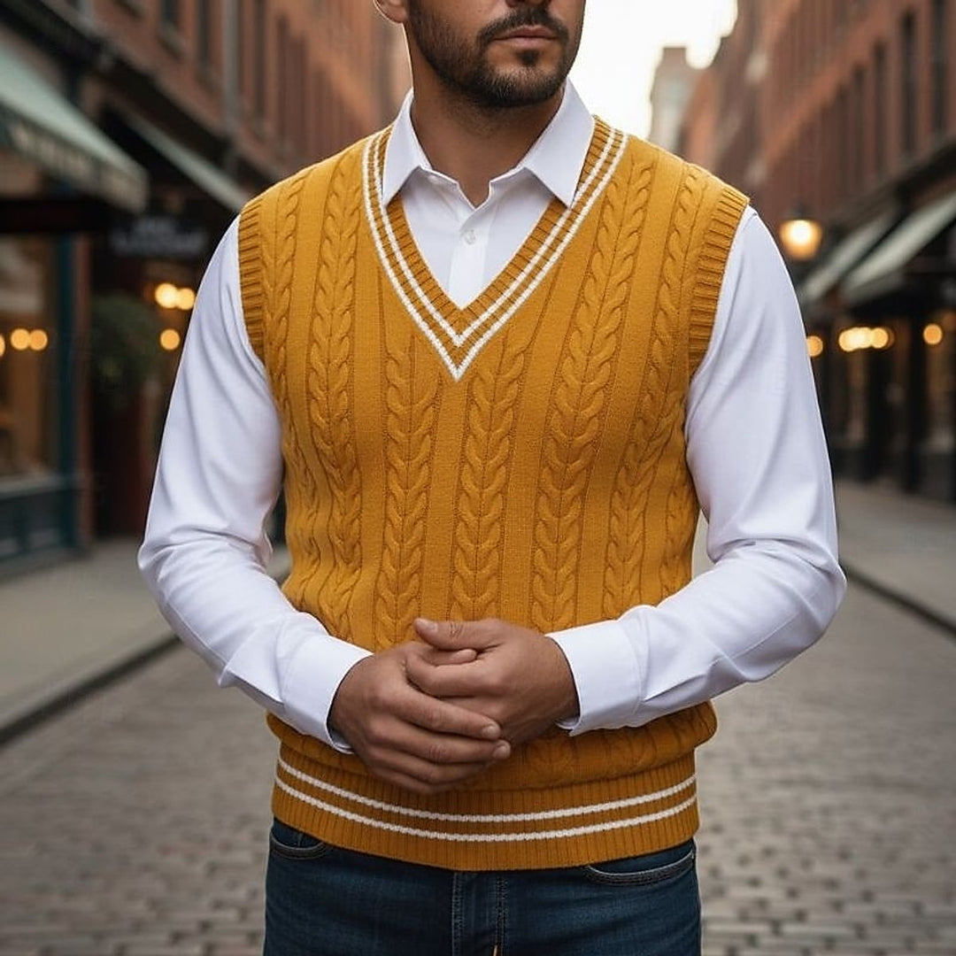 Uomaboutique Vagn strikvest herre 1