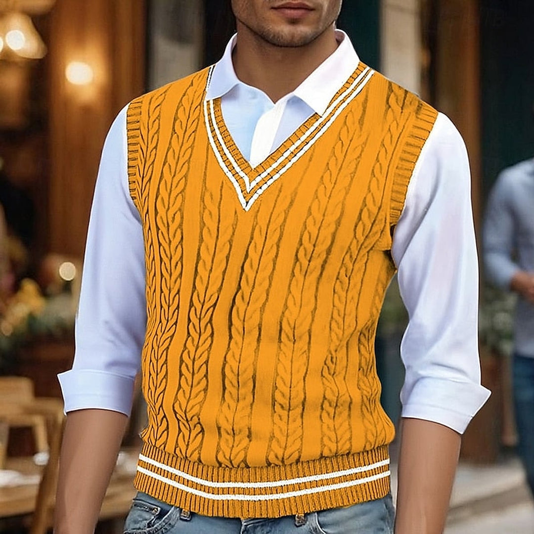 Uomaboutique Vagn strikvest herre 7