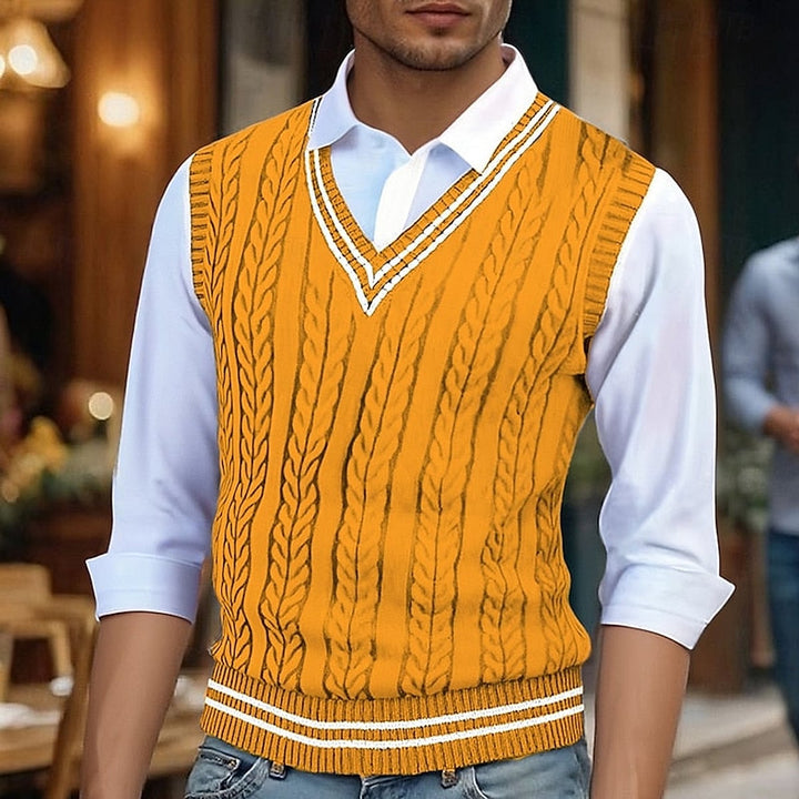 Uomaboutique Vagn strikvest herre 7