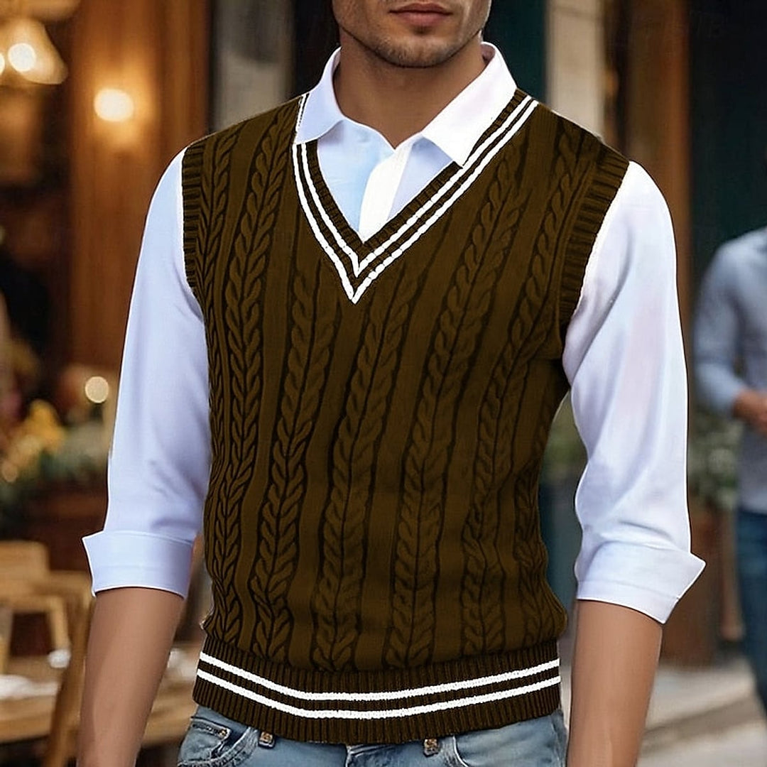Uomaboutique Vagn strikvest herre 9
